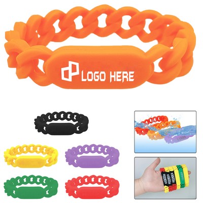 Silicone Twisted Bracelet