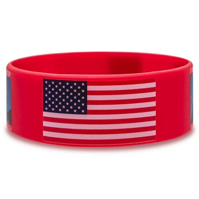 1" Full Color Printed Wristbands