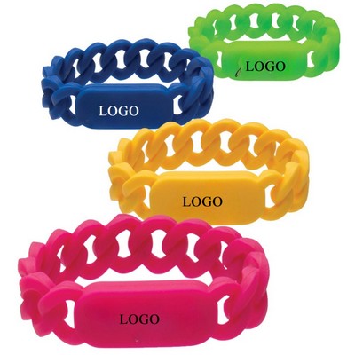 Twist-Style Silicone Bracelet