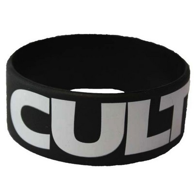 Awareness Bracelet 1" Screen Printed