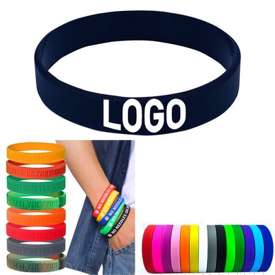 Customizable Silicone Bracelet